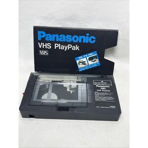 Panasonic VHS PlayPak VYMW0009 VHS-C Adapter w/ Sleeve